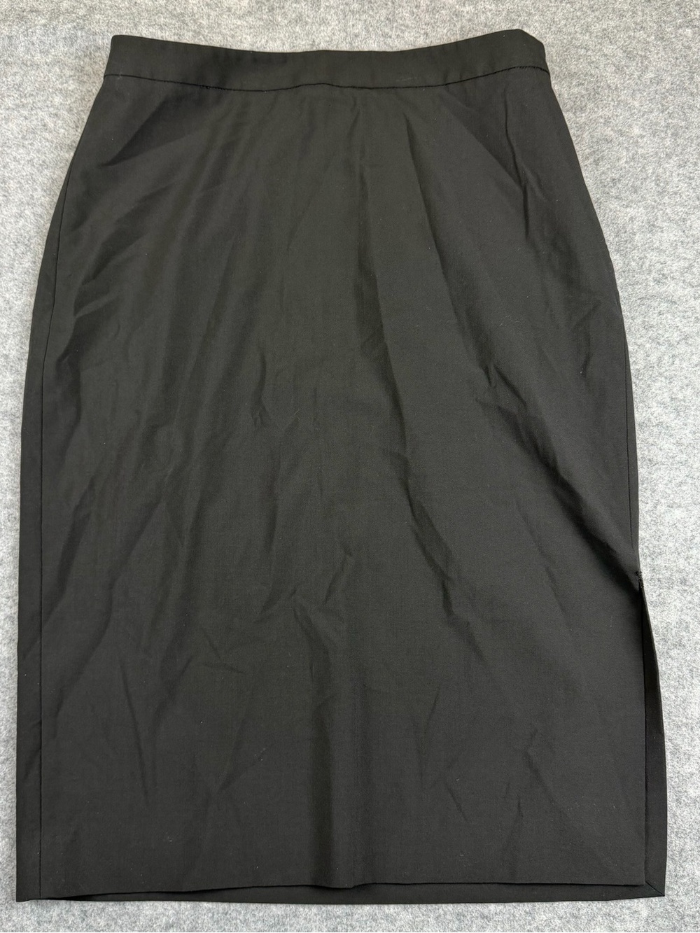 Banana Republic Black Midi Pencil Skirt Size 4 Career Office Classic